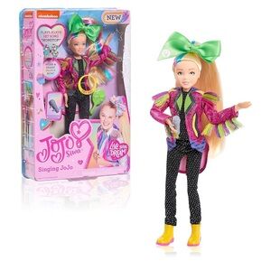 JoJo Siwa 10 Inch Singing Doll,Sings Hit Song "Non-Stop"